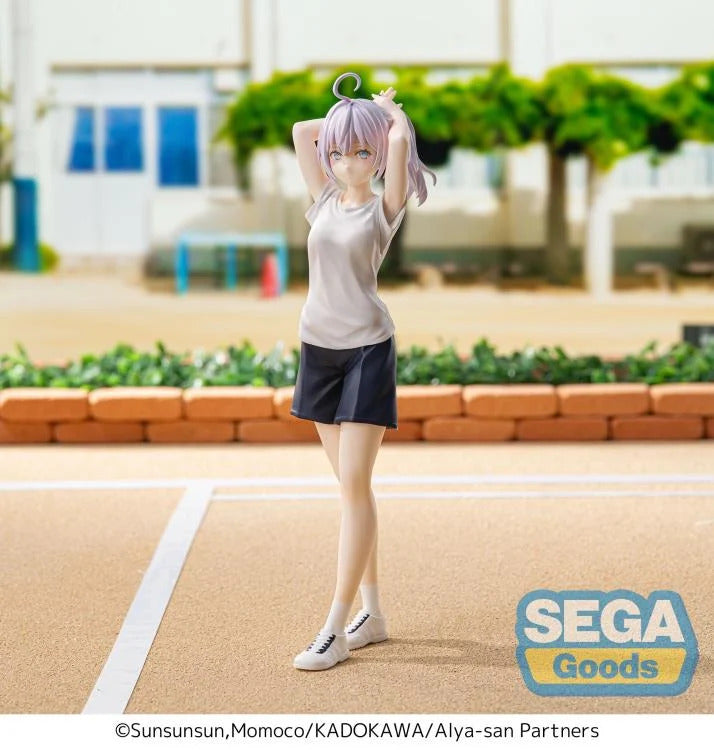 SEGA LUMINASTA FIGURE ALYA (GYM CLOTHES VER.) - ALYA SEGA LUMINASTA FIGURE ALYA (GYM CLOTHES VER.) - ALYA